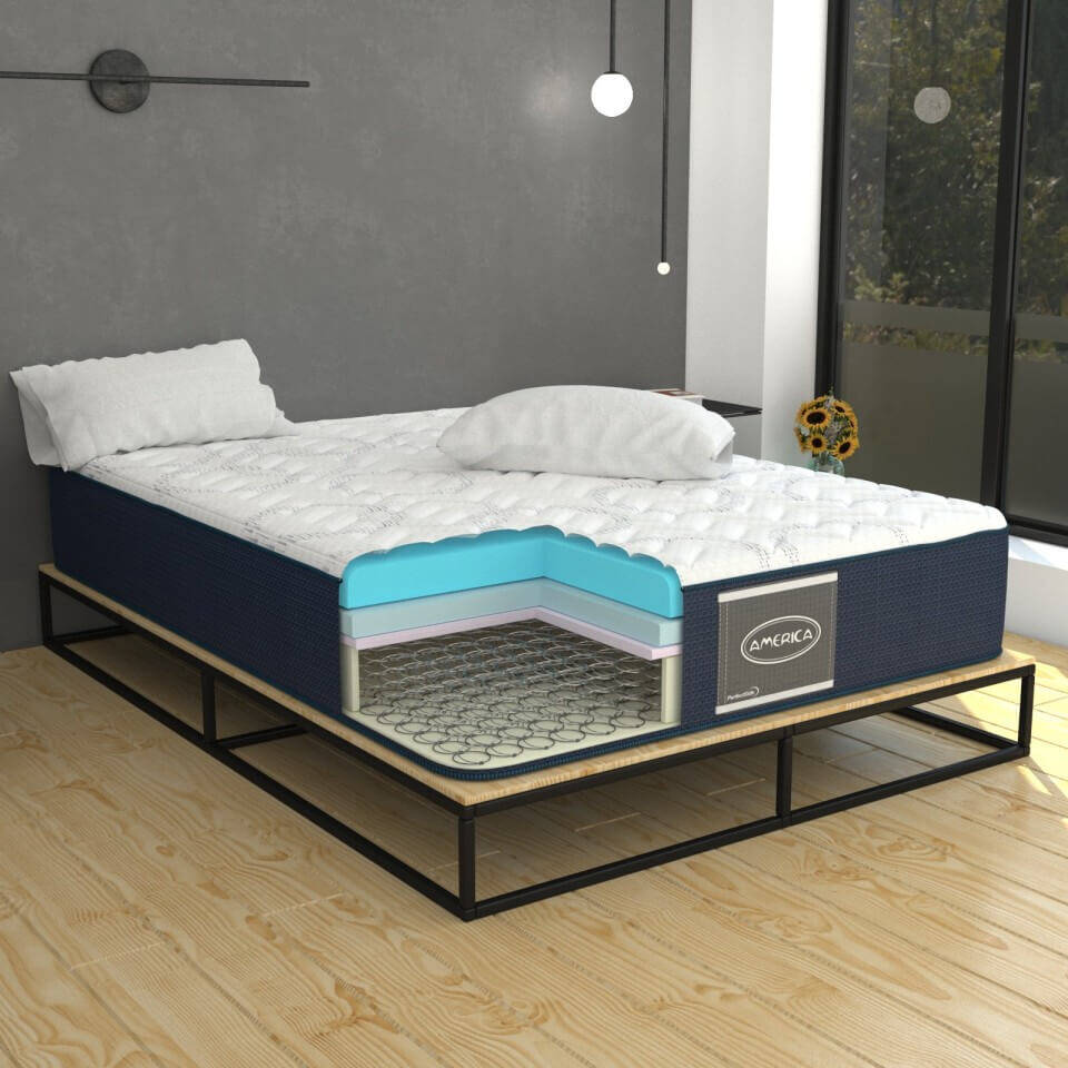 colchon america queen size 